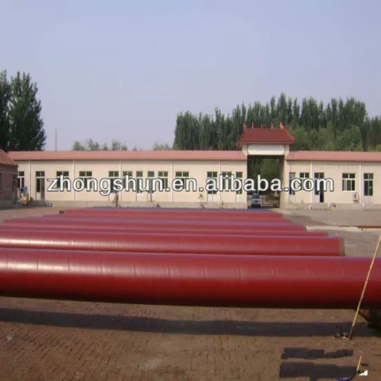 SSAW-API 5L X52 steel pipe with FBE coating