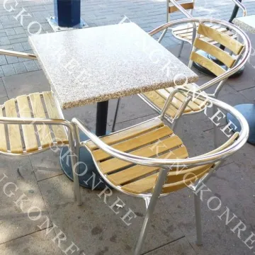 Modified Square Acrylic Solid Surface Restaurant Table Marble Table Tops With Customised