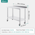 Commercial Stainless Steel Kitchen Work Table