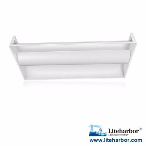 White Perforated/Opal Diffuser 36W/48W/64W High-Performance 2x4ft LED Architectural Recessed Luminaires