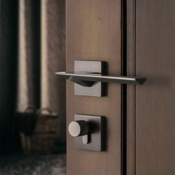Mando de la palanca de la palanca interior de acero inoxidable cerradura de la puerta