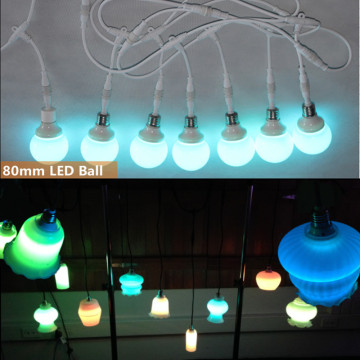 Светодиодная лампочка с изменяющимся цветом DMX512