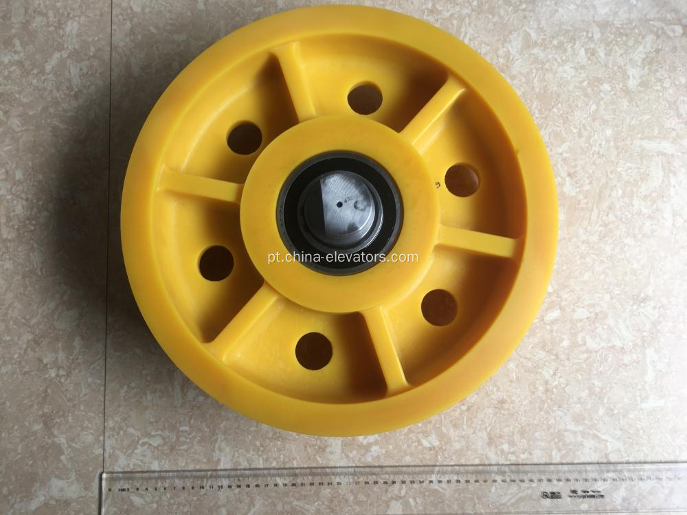 Polia de contrapeso de 400 mm 400 * 7 * 8 para elevadores ThyssenKrupp