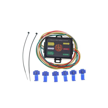 Trailer 2-draads tot 3-draads achterlichtconverterkit voor campers en bestelwagens