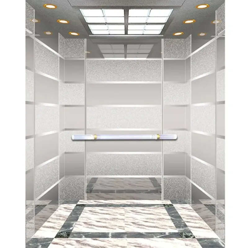 Gearless Traction Elevator for Home Villa Passenger Use