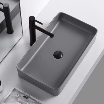 Ευρωπαϊκό σύγχρονο κομψό WC Sanitary Ware One Piece Wash Ceramic Sink