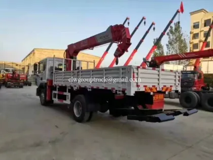 Famous brand palfinger boom crane truck price