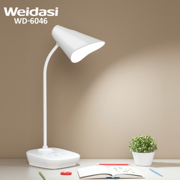 Weidasi 5 Farben Temperatur tragbare Office Touch LED -Lampe mit USB -Ladegerät