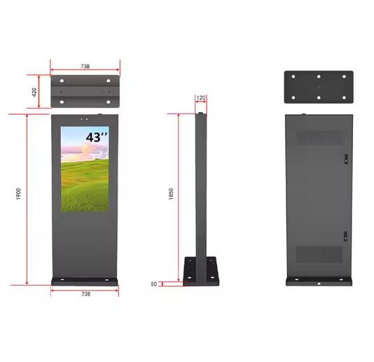 Outdoor Floor Stand Digital Signage