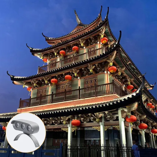 Cheap Price LED Corrugated Lamp for Outdoor Building Projection Decoration