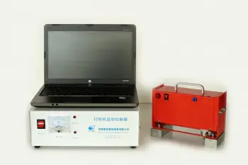 Portable Dot Peen Marking Machine on Metal
