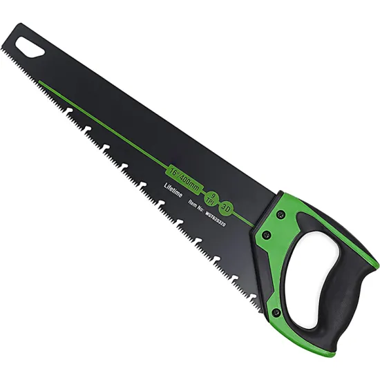 Isunpro 16 Inch Professional Hand Saw: Comfortable Ergonomic Non-Slip Handle for Effective Sawing and Pruning