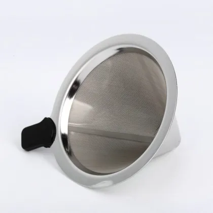 304 Stainless Steel Pour Over Coffee Filter Dripper
