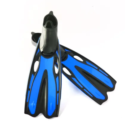 WHALE Blue Fins TPR+PP Professional Swimming & Diving Fins FN-102