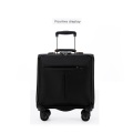 Oxford Nylon Cabin Expandable Soft Luggage Trolley Bag