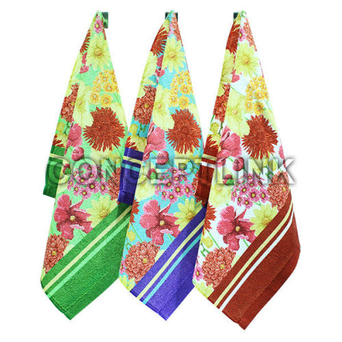 Microfiber kitchen textile set