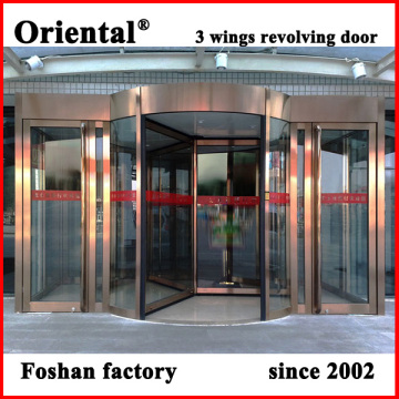 automatic rotating door color paint