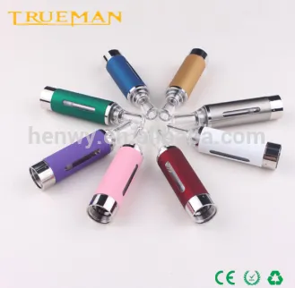 1.6ml best quality glass atomizer coil replaceable evod MT3 battery e-cig