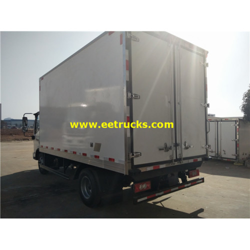 2ton 4x2 furgonetas refrigeradas congeladas