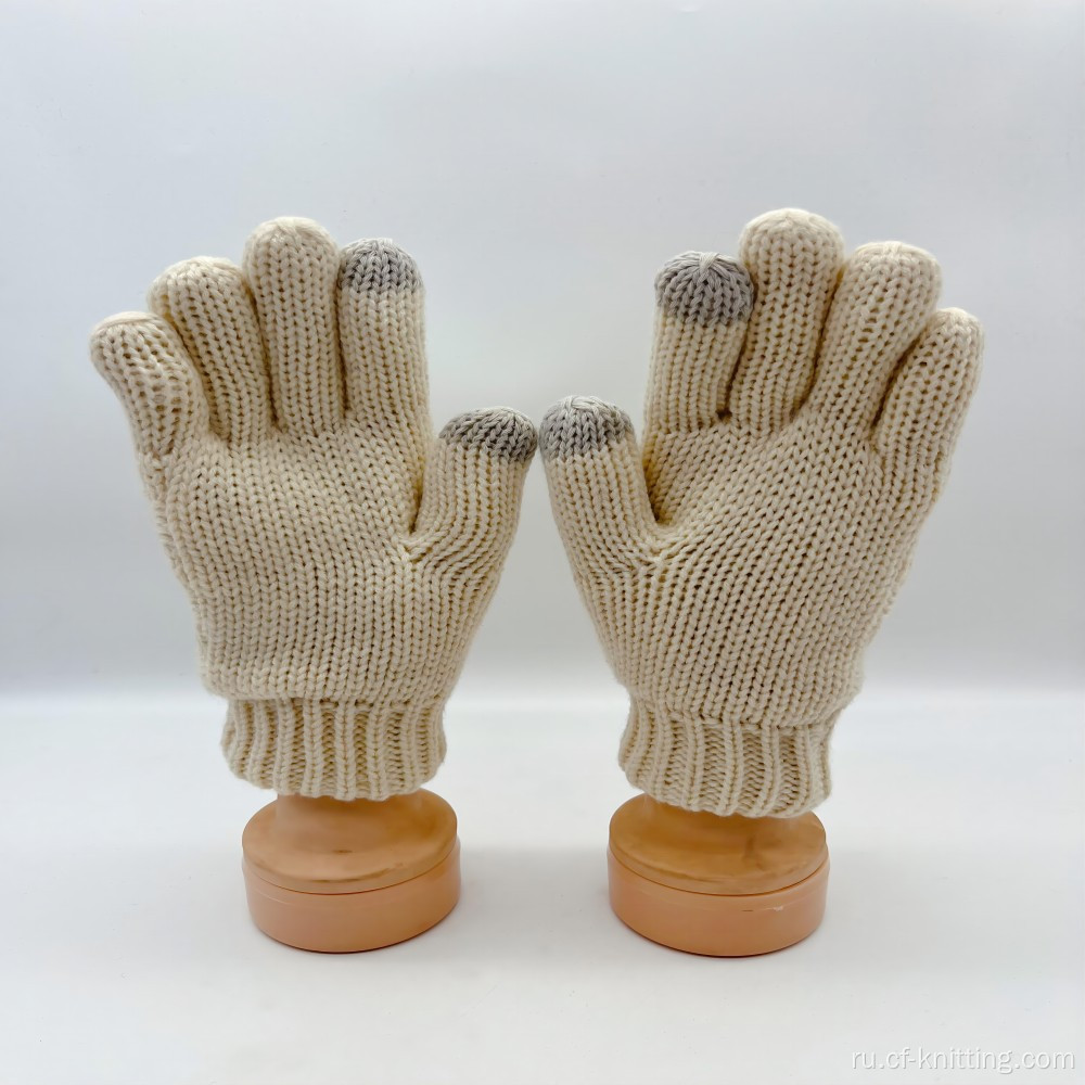 вязаные перчатки для зимней перчатки мальчиков