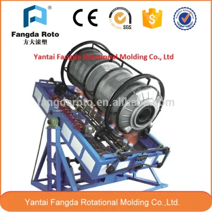 High technology rock n roll rotomolding equipment