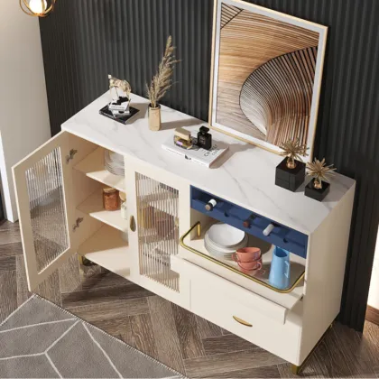 Dining cabinets against the wall storage sideboard cabinet