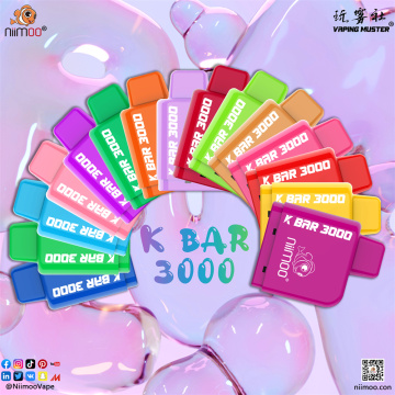 K POD VAPE 3000 พัฟ