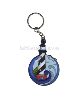 2015 Personalized Travel Souvenirs No Minium Custom Keychain for Couples