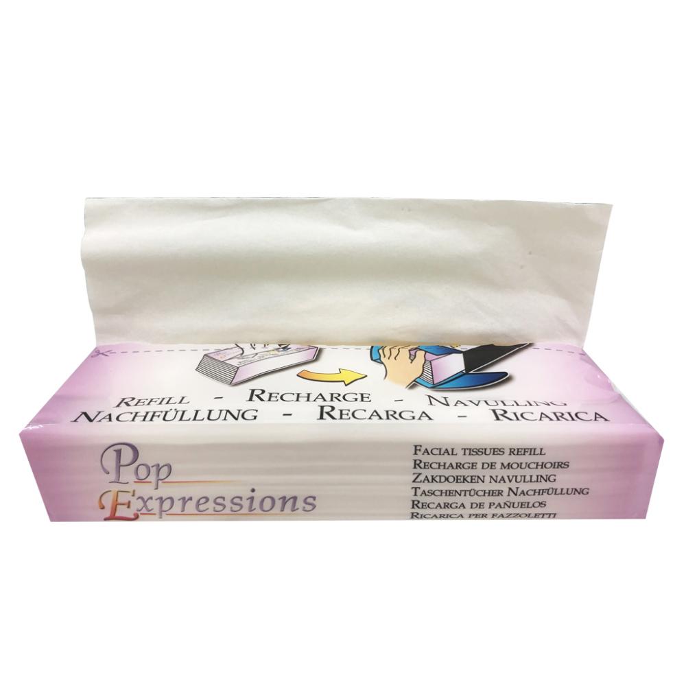 soft packed facial tissue