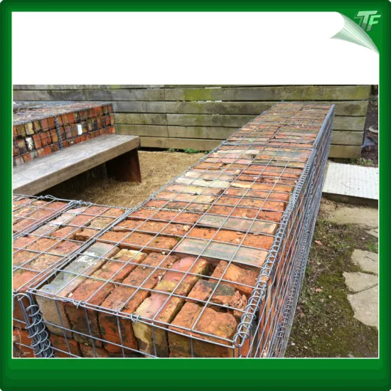 PVC protect  gabion retaining walls