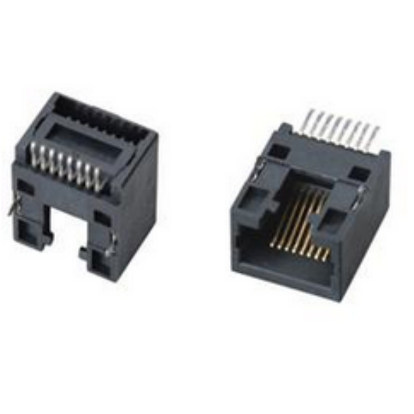 Sidoinmatning SMT PCB-jack RJ45