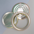 Round Shape Tin Cans Components Lid Ring Bottom