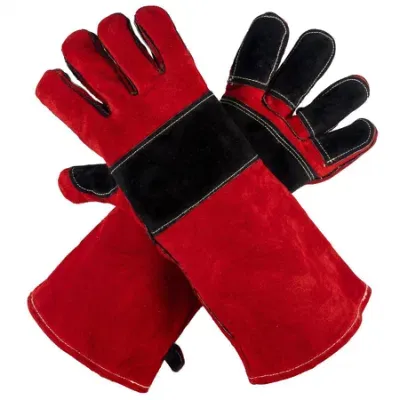 Hot Sale Animal Handling Heat Potholders Stove Fireplace Fire Resistant Mitts Gloves