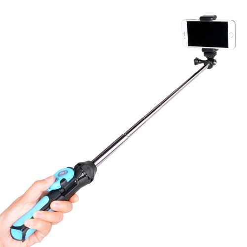 mini palo para selfies con trípode remoto para selfies