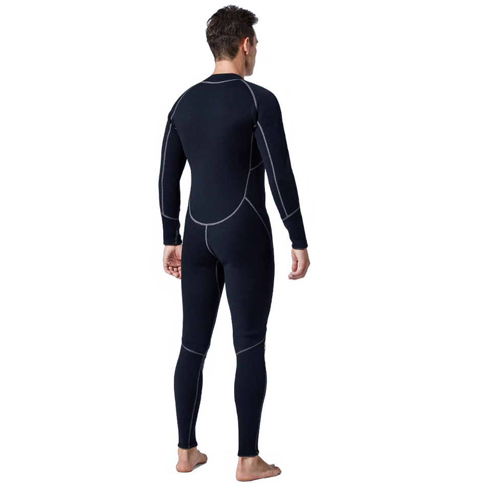 Marina para hombres neopreno frontal zip buceador de buceo