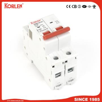 Miniature Circuit Breaker 3KA 63A SEMKO KNB2-63 2P