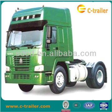 336hp howo 4x2 tractor head for hauling heavy duty cargo