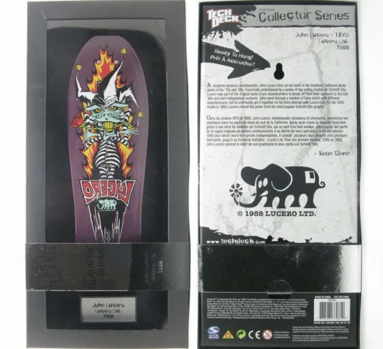NEW Tech Deck Collector Series 10'' john lucero lucero ltd 1988 A69D