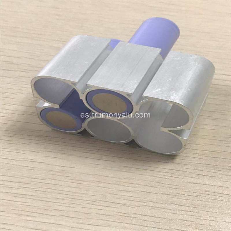 Tubo de batería de aluminio anodizado para E vertical
