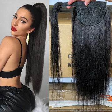 wholesale  human hair cheap hair extensions,human hair extension, cuticle aligned human hair ponytails