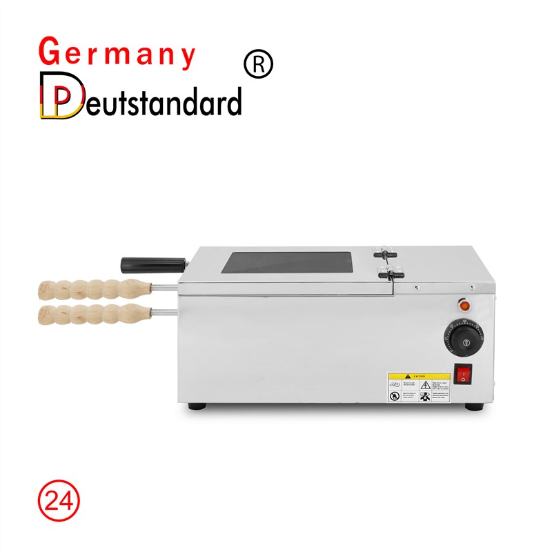 electric mini chimney cake machine with stainless steel