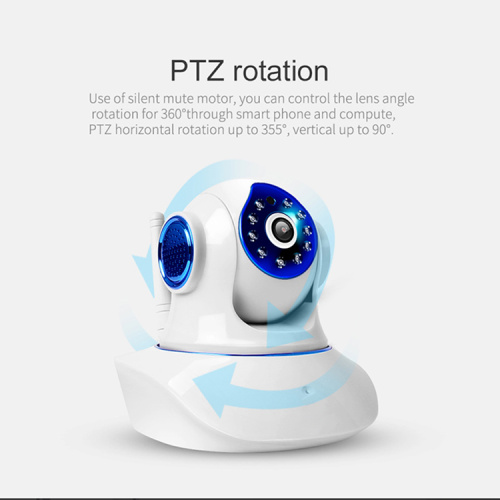 720P PTZ Rotation Electronic Video IP Sharing Camera