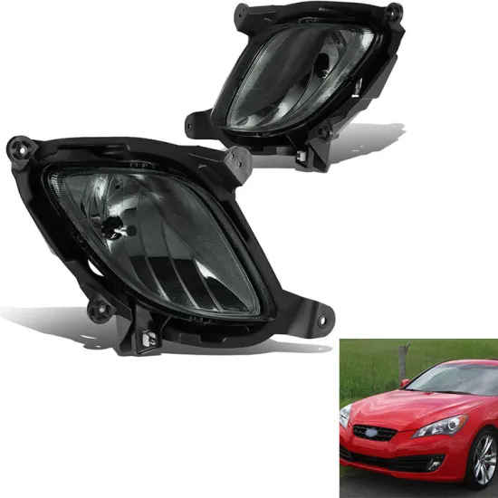 Ponyan Fog Light Expert High Quality Waterproof Clear for Hyundai Genesis Coupe 2 Door 2010-2012