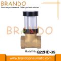 Q22HD-35 1 1/4 &#39;&#39; Válvula de pistão pneumática pneumática