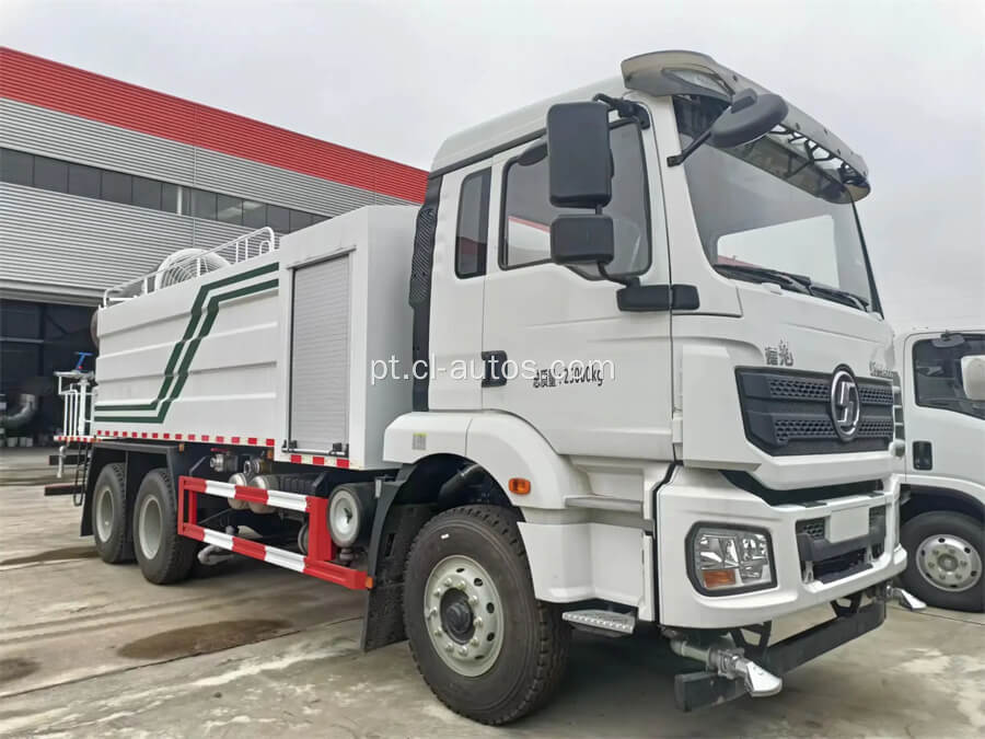 Shacman 12000 litros 12tons pó de supressão de poeira caminhão de tanque de água