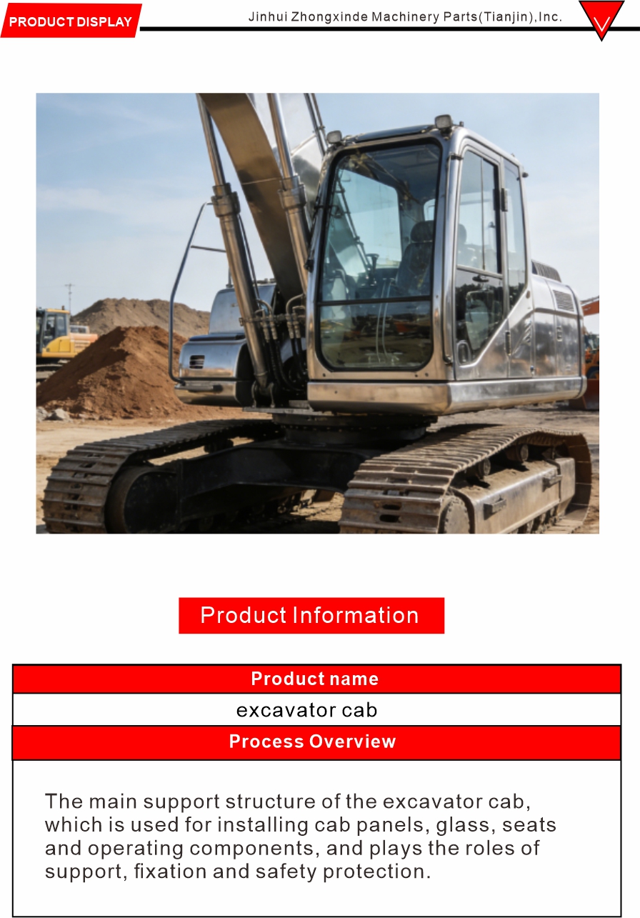 Efficient Excavator Cab System