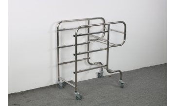Curved handle Collecting Cart