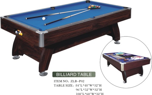 2016 Hot Selling Billiard Pool Table