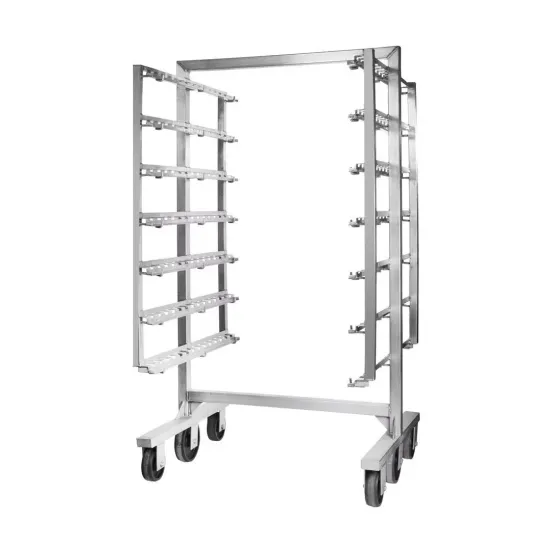 Sausage Smoking Trolley for Sale: Stainless Steel Meat Smoke House Trolley