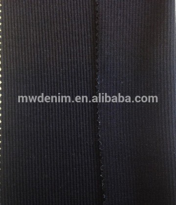 knitting jeans rib fabric